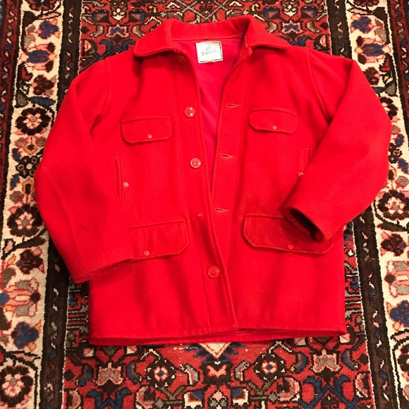 Vtg Wool Hunting Jacket 